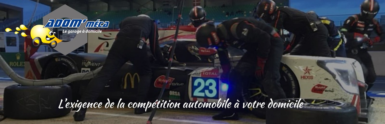 Intervention technique dans les stands